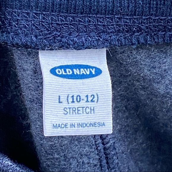 NWT Old Navy Elevated Fleece Jogger Short Navy Stretch Performance Sweat Shorts - Picture 12 of 16